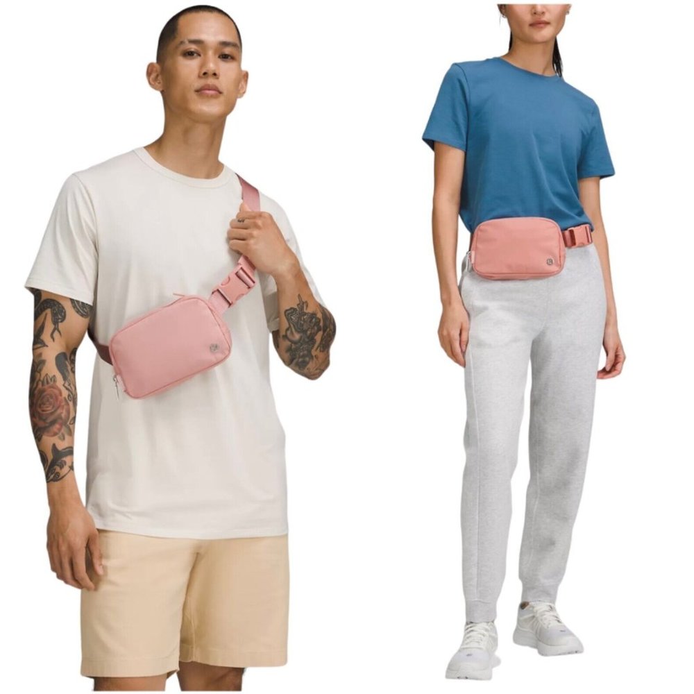 Lululemon Everywhere Belt Bag 1L Pink Pastel Fanny Pack New - Fast Shipping - Picture 5 of 5